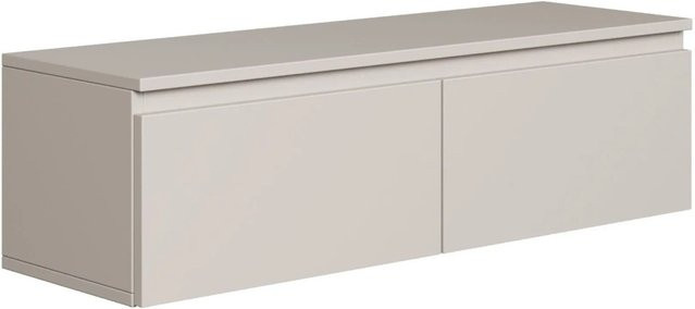 Selsey TV-Hängeboard Bemmi in Kaschmirgrau, Breite: 100 cm, Höhe: 28,4 cm, Tiefe: 31,8 cm - Bild 1