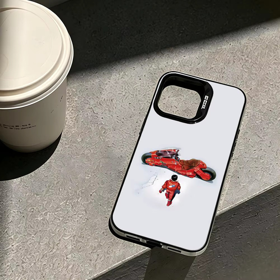 Anime A-Akira Handyhülle für iPhone 17 16 15 14 13 Pro Max Air Matte Laser Metallic Aurora Luxus-Hülle in Multicolour - Bild 5