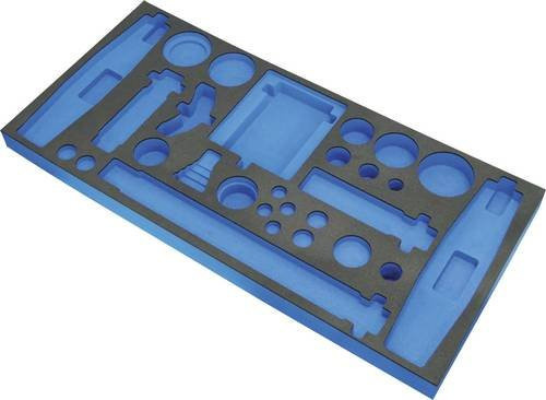 Gedore Schaumstoffeinlage für 3 Schubladen in Blau B: 99,5 cm, H: 5,0 cm, T: 46,5 cm - Bild 1