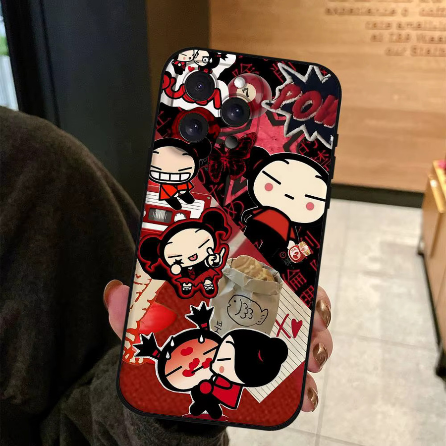 Pucca Garu Handyhülle für Apple iPhone 11 bis 17 Pro Max Plus Mini aus weichem TPU in Mehrfarbig - Bild 4