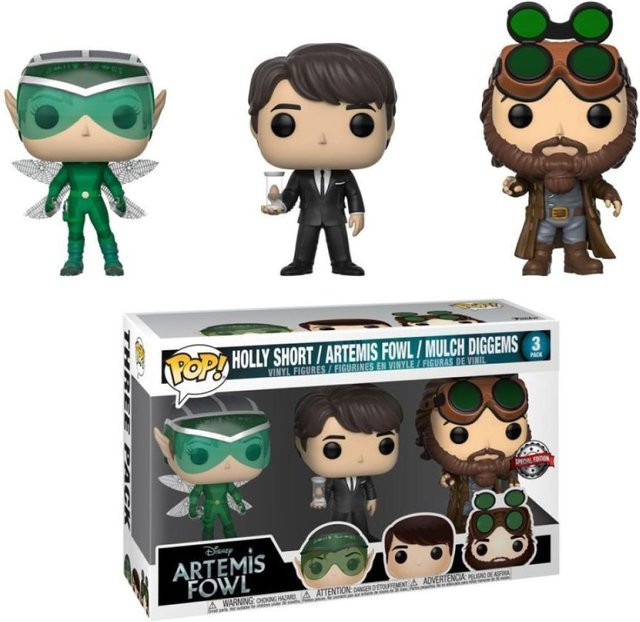Funko Artemis Fowl Holly/Artemis/Mulch, 3-Pack, Set / Bundle - Bild 1