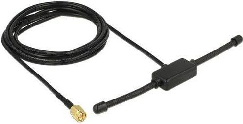 Delock ISM-Antenne 89495 in Schwarz mit 3 dBi Gewinn - Bild 1