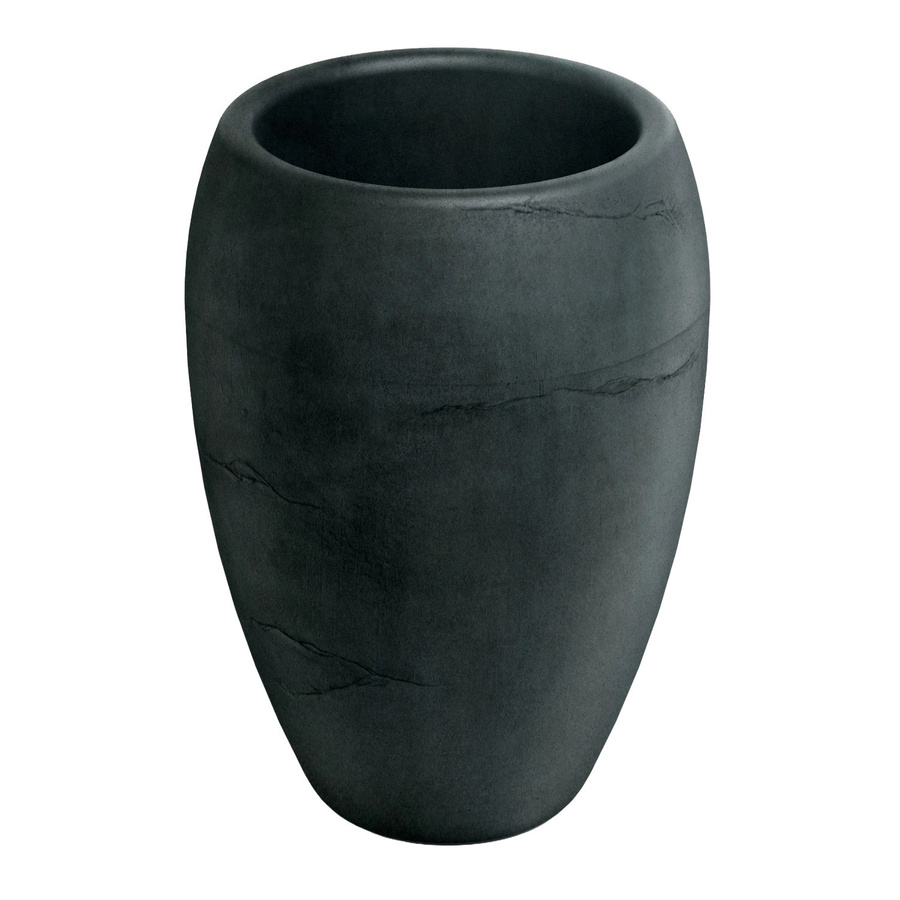 Prosperplast Blumentopf Cano in Charcoal Anthrazit Höhe: 54 cm, Breite: 40 cm - Bild 2
