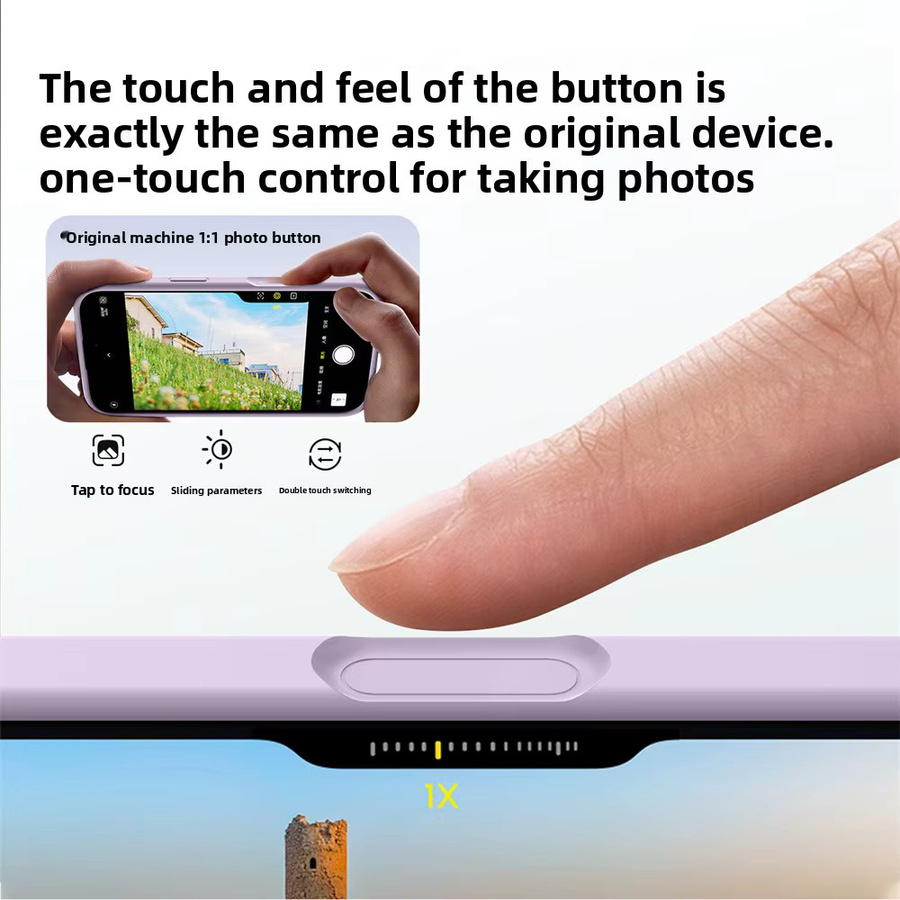 szHAIyu Silikon Handyhülle für iPhone 17 Pro Max und iPhone 16 Pro, luxuriöses weiches Design, stoßfester Schutz, Farben: Blau und Lila - Bild 4