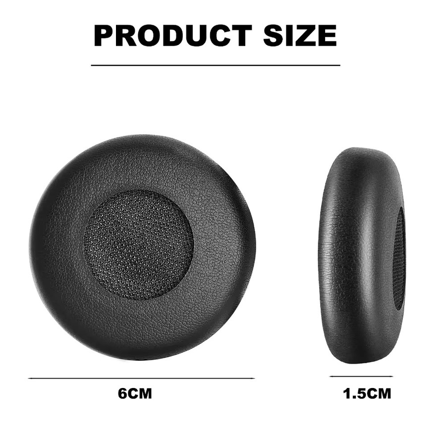 ZUODUO Ohrenschützer Ohrpolster Ersatzteile für Jabra Evolve 65 40 30 20 II UC MS SE 75 75+ UC MS Headsets in Schwarz - Bild 4
