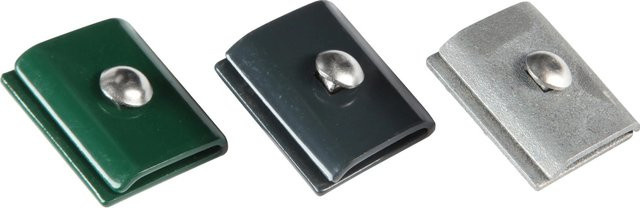 3er-Set Mattenverbinder aus Stahl in Grün - Bild 1