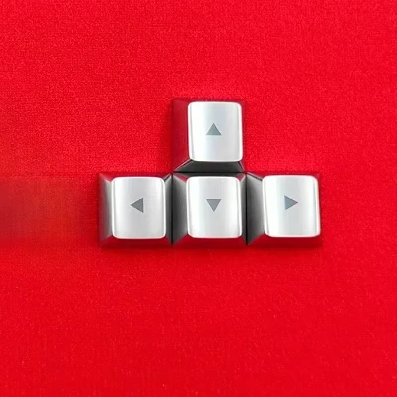 Attackfox Metall-Tastenkappen im Kirschprofil für mechanische Tastaturen mit WASD- und Richtungstasten - Bild 3