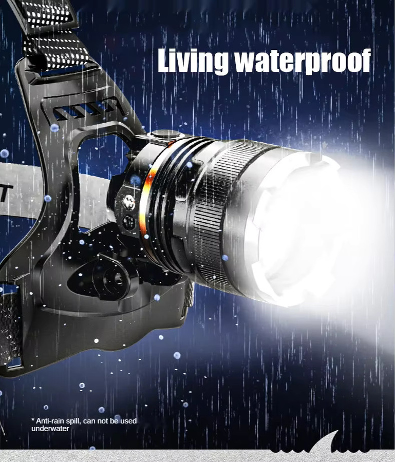 NEWBIRTH LED-Scheinwerfer mit XHP90 Lampen, wasserdichter Flutlicht-Strahler mit Power Display in Schwarz - Bild 3