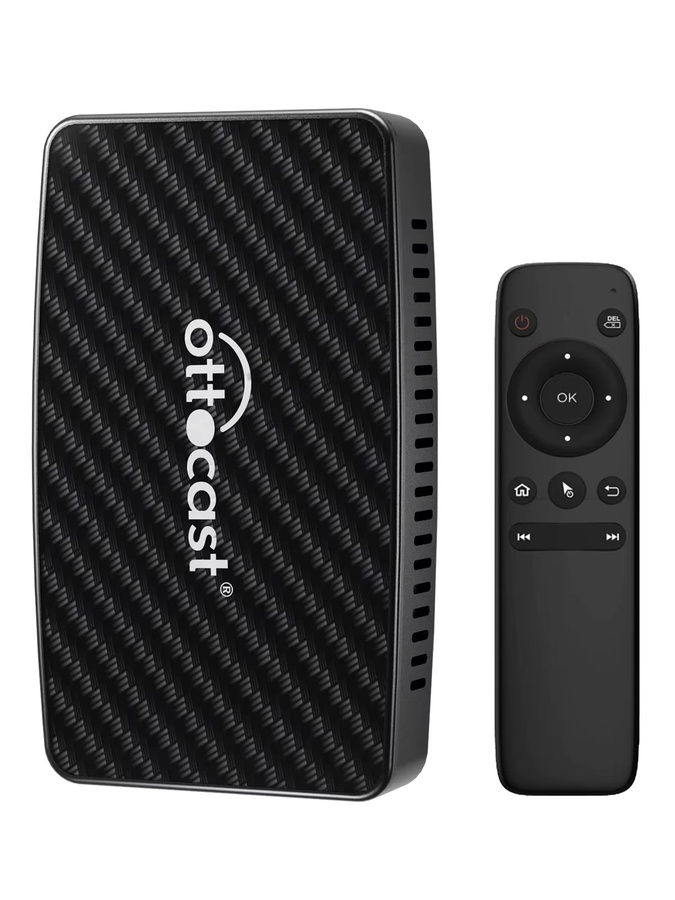 Ottocast Play2Video Pro 2026 Kabellose Android Auto und CarPlay AI Box für In-Car Video-Streaming von YouTube und Netflix in Schwarz mit USB Plug & Play - Bild 6