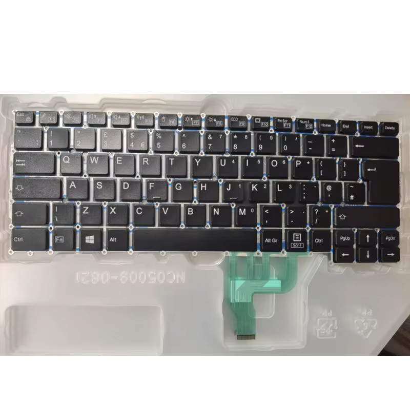Fujitsu Laptop-Tastatur UK Layout Schwarz für U9310 U9310X U9311 U9311A U9311X U937 U938 U939 U939X 5U13A2 9U13A1 9U13A2 9X13A2 - Bild 2