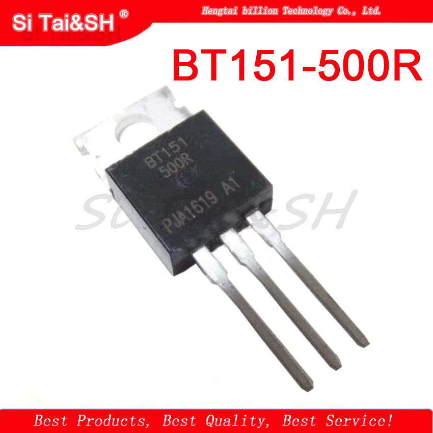 10er Set Si Tai&SH BT152-600R TO-220 Thyristoren in Schwarz - Bild 2