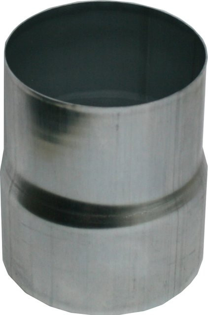 Marley Fallrohrmuffe DN 100 aus Zink in Silber - Bild 1
