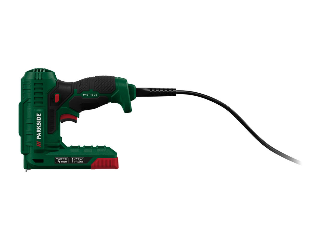 Parkside Elektrotacker und -nagler PHET 15 C2 in Grün - Bild 3