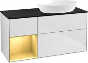 V&B Waschtischunterschrank Finion in Weiß lackiert, Breite: 120 cm, Tiefe: 50,1 cm, Höhe: 50,1 cm - Bild 1