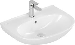 Villeroy & Boch Waschtisch O.Novo Aufsatzwaschtisch, oval, weiß, B/T: 60 x 46 cm - Bild 1