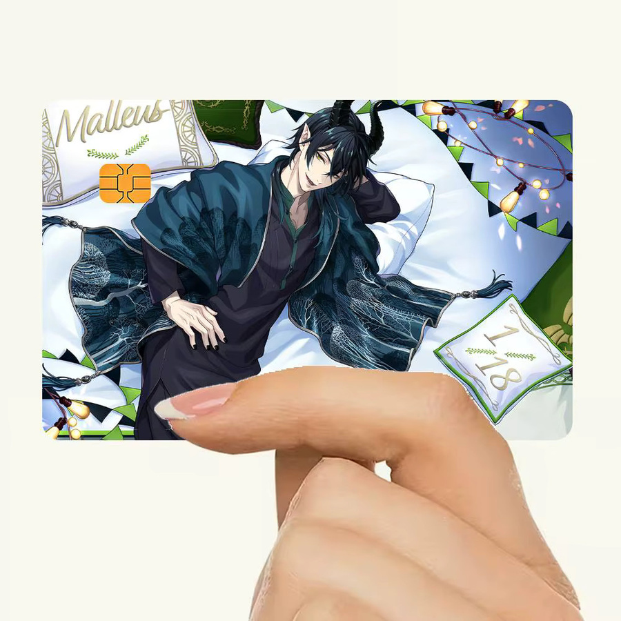 Wasserfester und kratzfester Anime W-Wonderland Kreditkarten Aufkleber in Multicolour - Bild 5