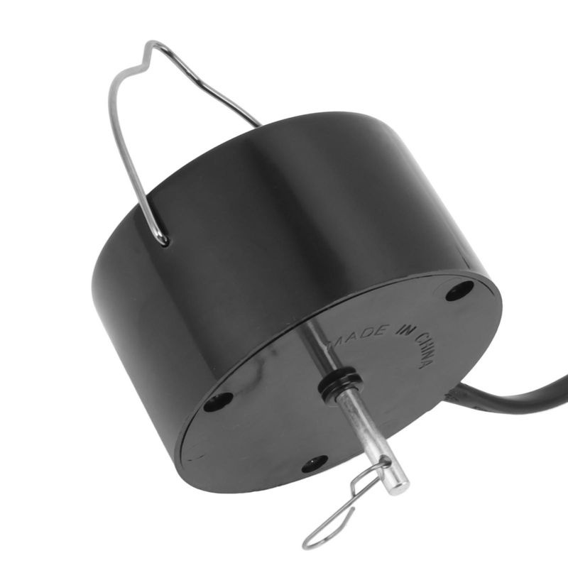 TOMTOP JMS Elektrischer Rotationsmotor für hängende Windspiel-Dekoration aus Kunststoff in Schwarz - Bild 5
