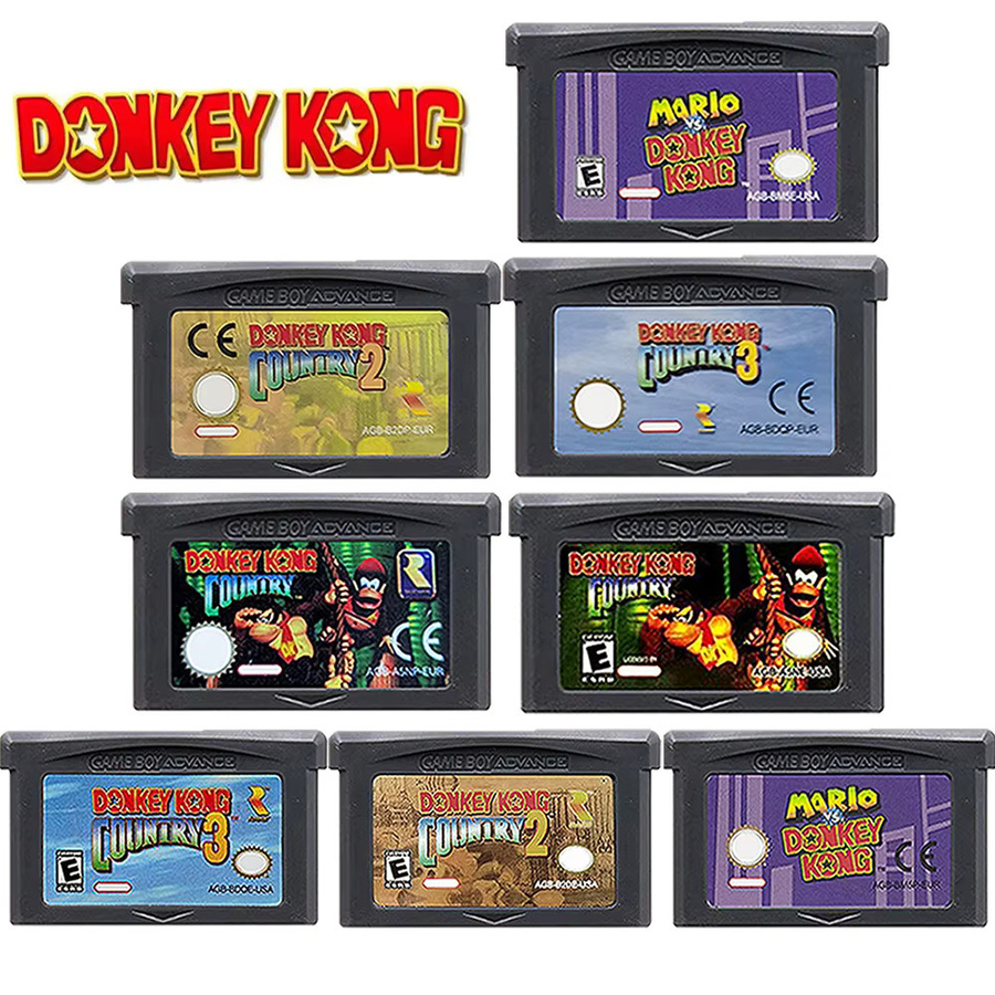 Bandai Donkey Kong Series vs. Donkey Kong Country GBA-Spiel Modul für Game Boy Advance, SP und DS - Bild 3
