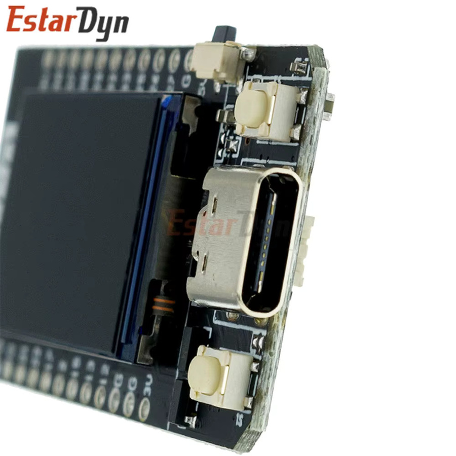Estardyn T-Display ESP32 Entwicklungsboard mit 1,14 Zoll LCD, WiFi und Bluetooth, Schwarz - Bild 3