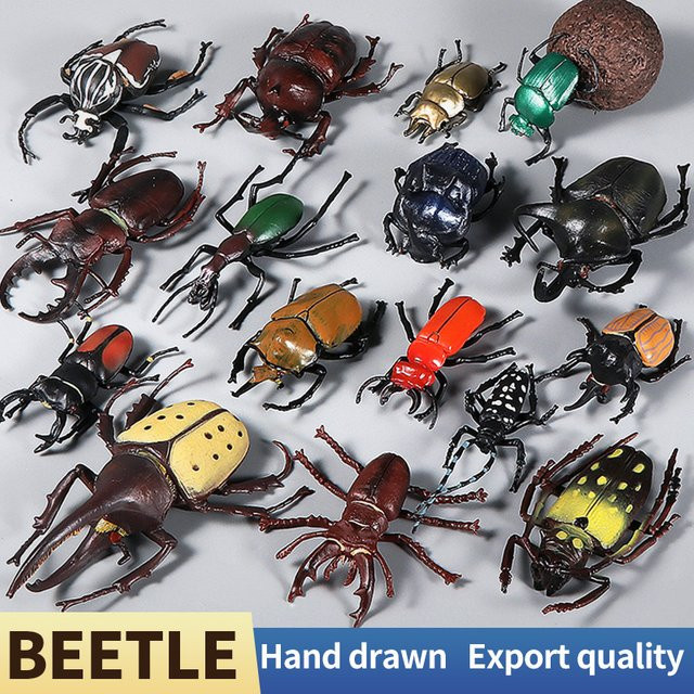 XIALIBAOMOWAN Einhorn Käfer Longhornedbee, Actionfiguren, Lernspielzeug - Bild 1
