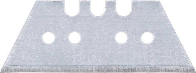 LUX-TOOLS Trapezklingen aus gehärtetem Stahl, 5 Stück, Silber, 52 mm - Bild 1