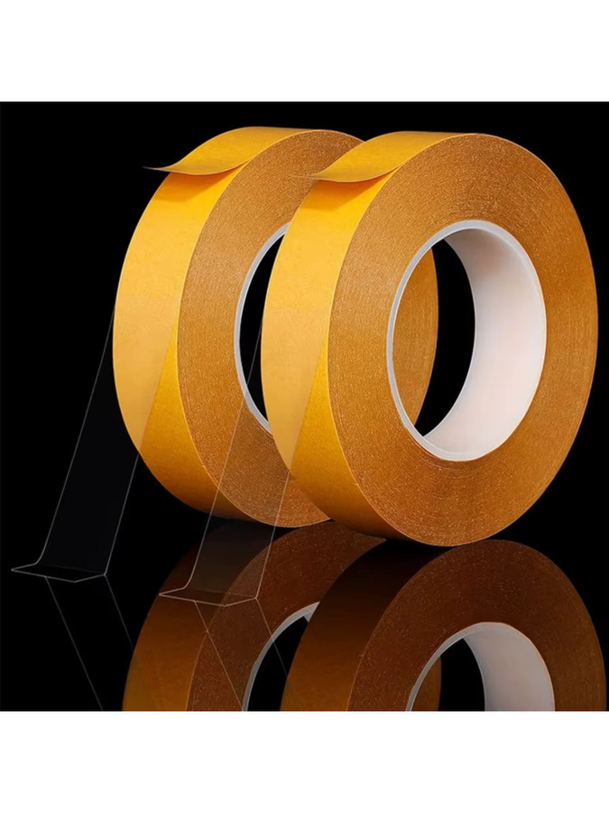 Doppelseitiges PET-Klebeband transparent, hitzebeständig und super klebrig, 50 m - Bild 6
