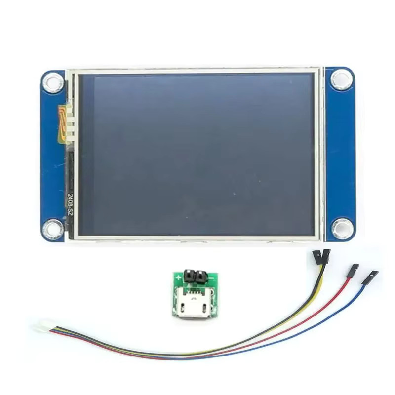 Nextion NX3224T024 2,4-Zoll HMI-Display mit resistivem Touch TFT LCD, 320 x 240 Pixel, UART-Schnittstelle, Blau - Bild 2