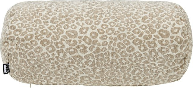 DONE Nackenrolle Leo in Beige mit Tier-Motiv und Schaumflocken-Füllung - Bild 1