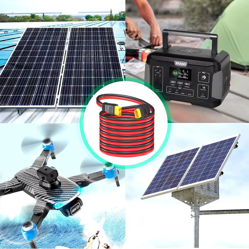 ZAEGIRZ XT60 Verlängerungskabel Buchse auf Stecker 6m für tragbare Stromversorgungsstationen und Solargeneratoren - Bild 3