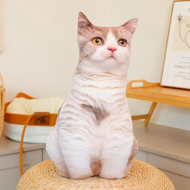 Kidsly Katzen Plüschtier, Stofftier, 48cm, Bunt / Mehrfarbig - Bild 1