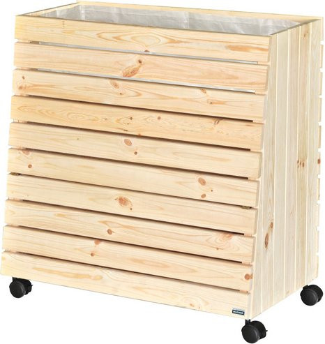 WAGNER SYSTEM Hochbeet Panel Premium aus Fichtenholz in Braun, B/T/H: 80 x 79 x 40 cm - Bild 1