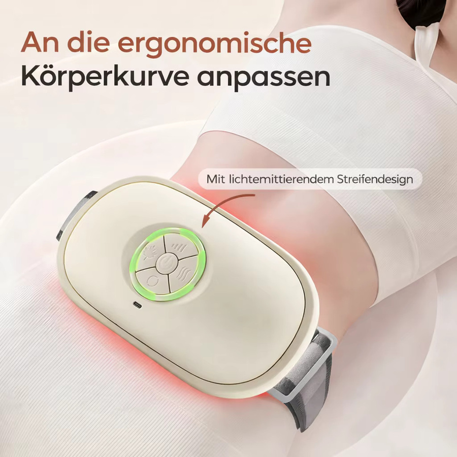 HIMOUTA Elektrisches Bauchmassagegerät, Weiß, Unisex - Bild 4