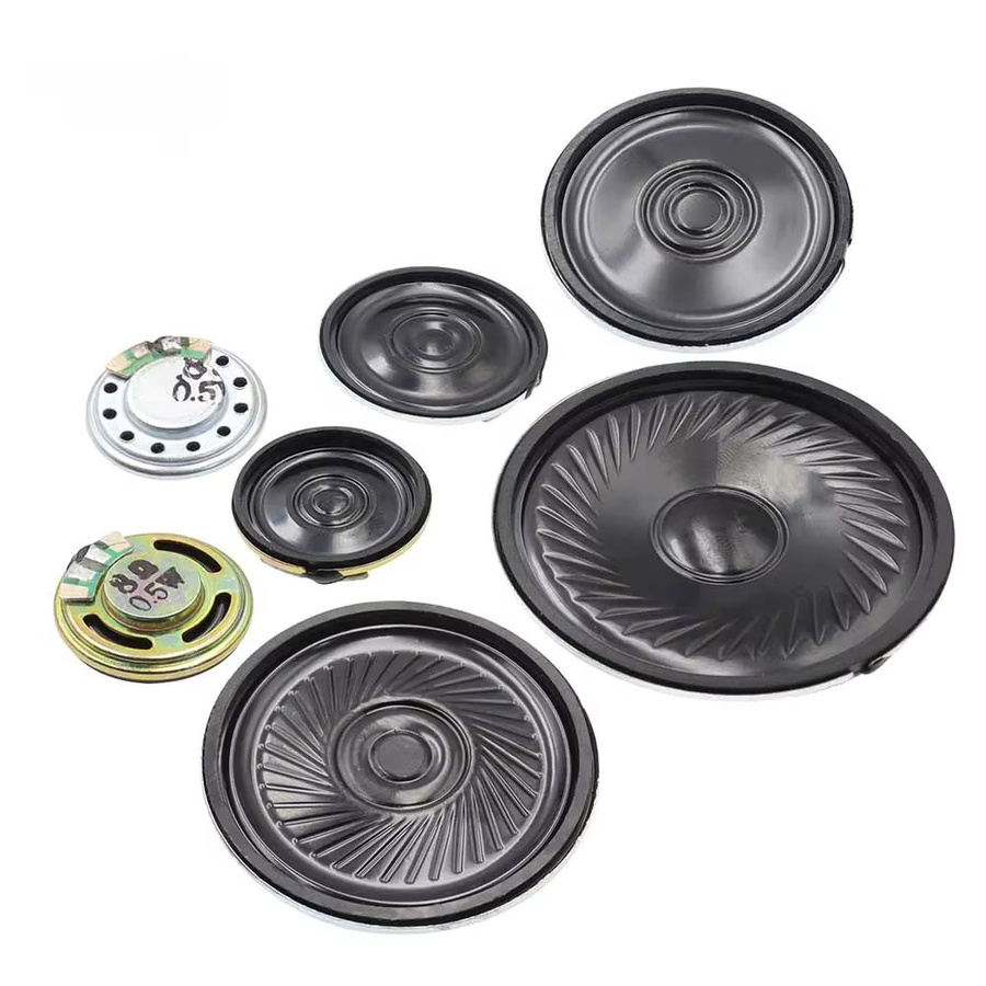 Horn Lautsprecher Summer Ringer in Schwarz, 8 Ohm, 0,5 W - Bild 1