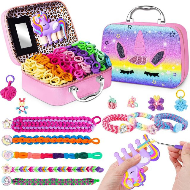 MYGVN DIY Webrahmen-Set, Armband-Herstellungswerkzeug, Bunt / Mehrfarbig - Bild 1