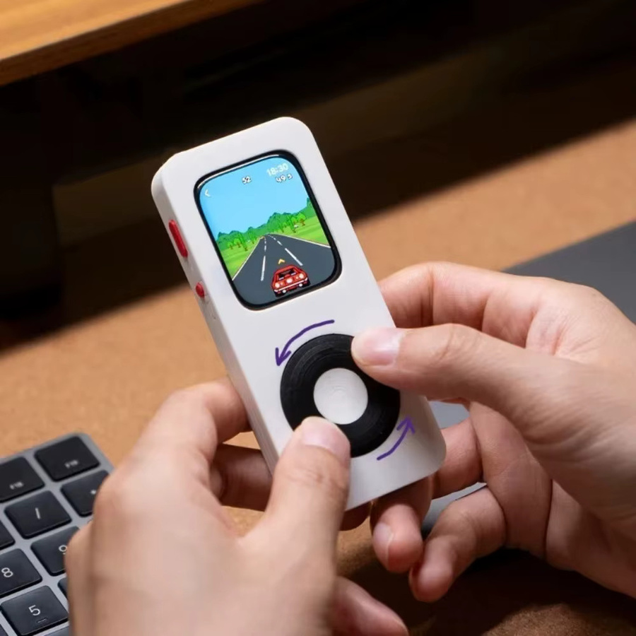 Apple iWatch Pod Schutzhülle im transparenten Design für Apple Watch Series 10/8/7/6, 3D-gedrucktes Zubehör in Weiß - Bild 2