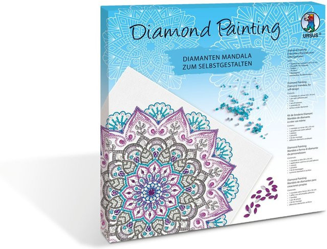 URSUS Diamond Painting Mandala Stern - Bild 1