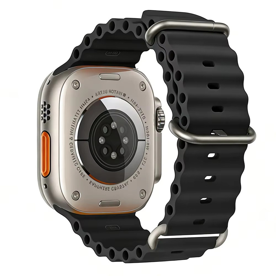 Chumoon Uhrenarmband Silikon, Schwarz - Bild 2
