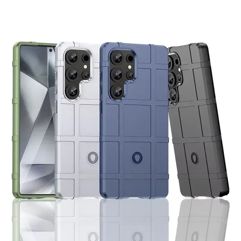 Robuste Handyhülle in Militärqualität für Samsung Galaxy S23, S24, S25 Plus, S25 Ultra und S25 FE in Schwarz - Bild 4