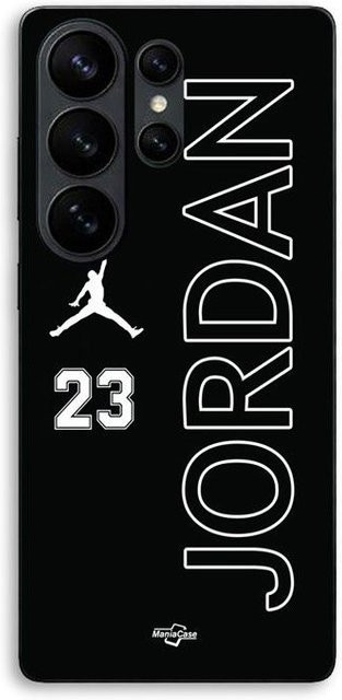Maniacase Schutzhülle für Samsung Galaxy S26 Ultra mit Jordan 23 Logo in Schwarz - Bild 1