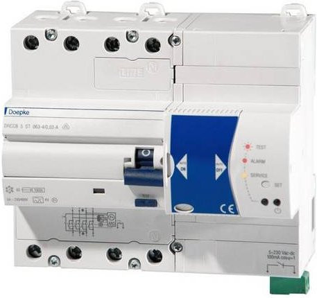 Doepke RCD FI-Schutzschalter in Weiß 09441502 - Bild 1