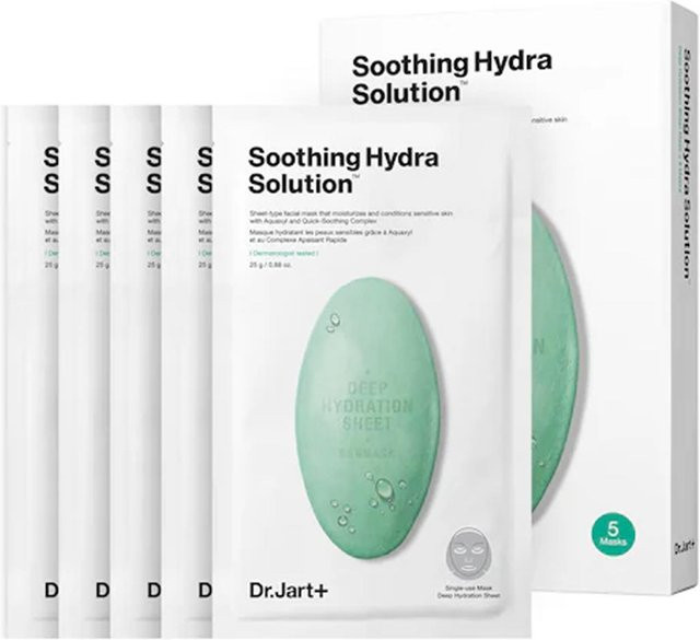 DR. Jart+ Dermask Water Jet Soothing Hydra Solution, 5 x 25 g, Unisex - Bild 1