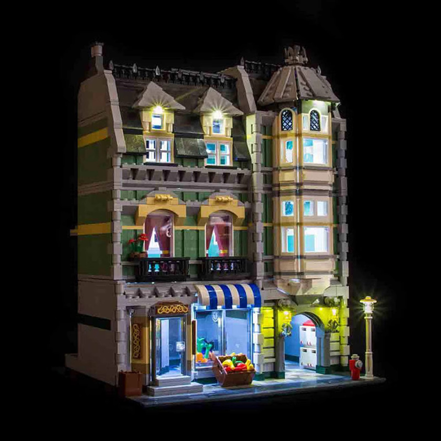 LYBMTWF LED-Beleuchtungsset, kompatibel mit Lego 10185 Green Grocer House - Bild 3