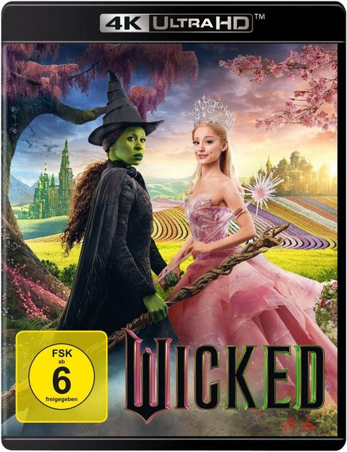 Wicked 4K Ultra HD Blu-ray Film Fantasy Abenteuer mit Cynthia Erivo und Ariana Grande in Deutsch und Englisch - Bild 1