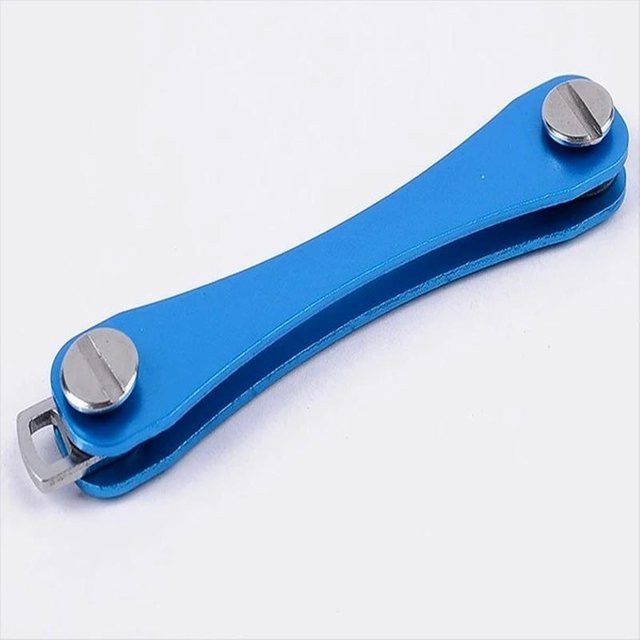 Binchi Schlüsselanhänger, Aluminium, Blau, Unisex - Bild 1