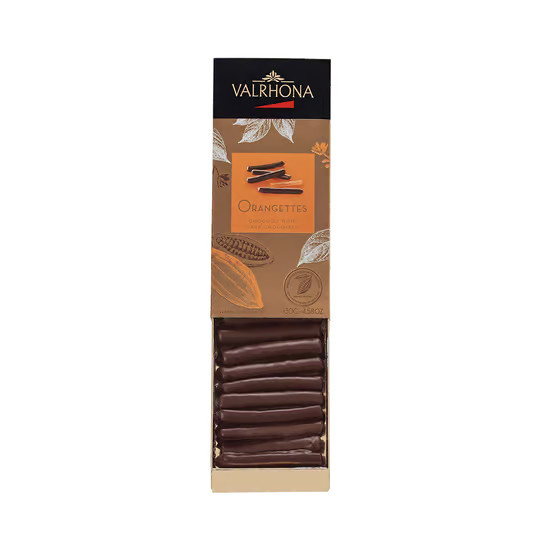 Valrhona Kandierte Orangenschale mit Schokolade 130 g - Bild 2