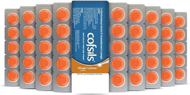 Cipla Cofsils Ingwer-Zitrone Lutschtabletten, Unisex - Bild 1