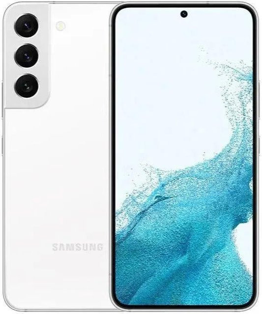 Samsung Galaxy S22 Plus 5G Smartphone Weiß mit 256 GB Speicher und 8 GB RAM - Bild 1