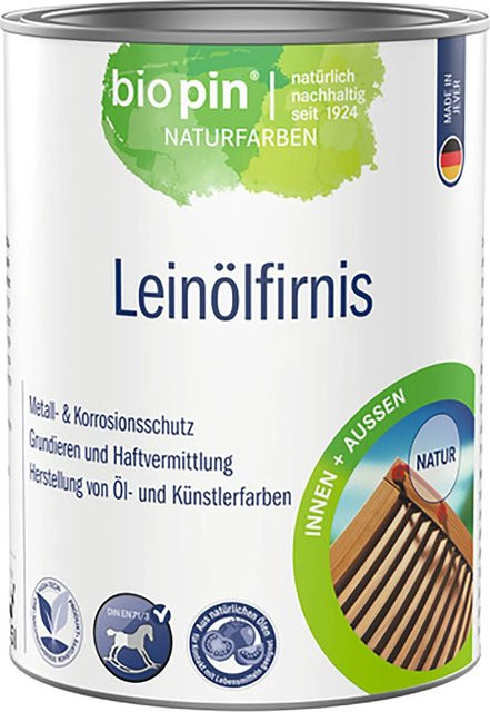 Biopin Leinölfirnis Transparent 2,5 l - Bild 1