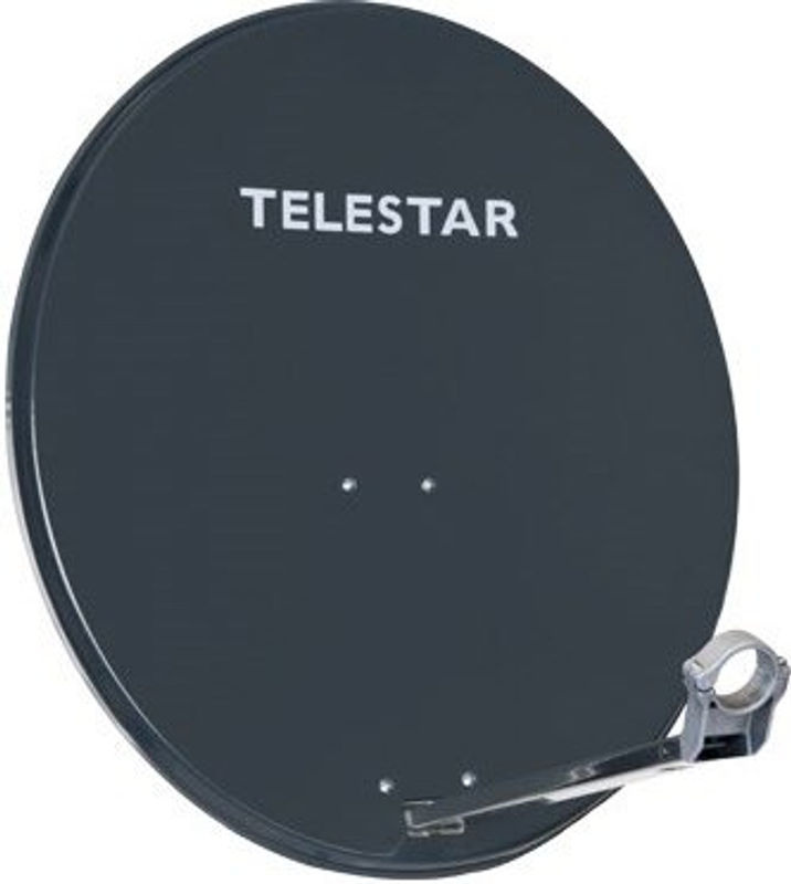 Telestar Digirapid 80 Sat Satellitenantenne in Schiefergrau mit 80 cm Durchmesser - Bild 2