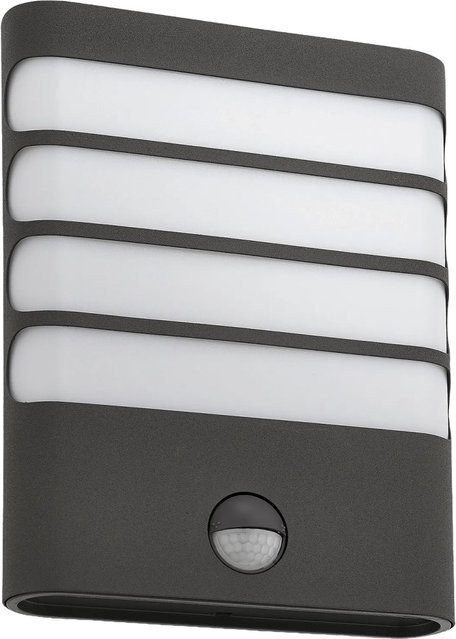 Philips MyGarden Raccoon LED-Wandleuchte mit Bewegungssensor in Anthrazit, B: 20,4 cm, H: 16,1 cm - Bild 1
